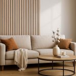 wizualizacja lameli wewnętrznych akustycznych dab sonoma 32x32