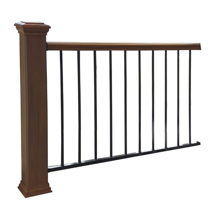 ogrodzenie kompozytowe balustrady barierki