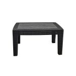 meble ogrodowe technorattan sofa fotel stolik antracyt