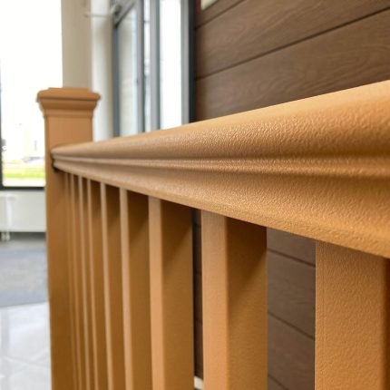 balustrada kompozytowa dąb jasny