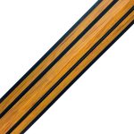 Deska Kompozytowa Narożna Lamelowa DUO Orange Teak Czarny