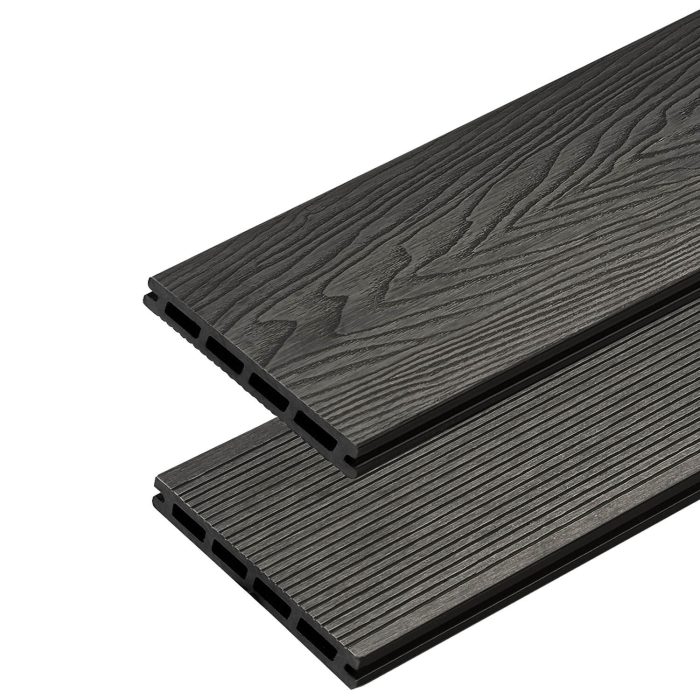 Deska Tarasowa Kompozytowa 3D Classic Antracyt – dł. 2,2 m - obrazek 1