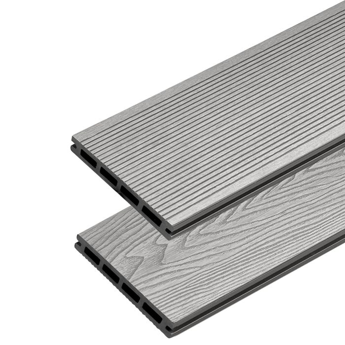 Deska Tarasowa Kompozytowa 3D Classic Ciepły Szary – dł. 1 m - obrazek 2