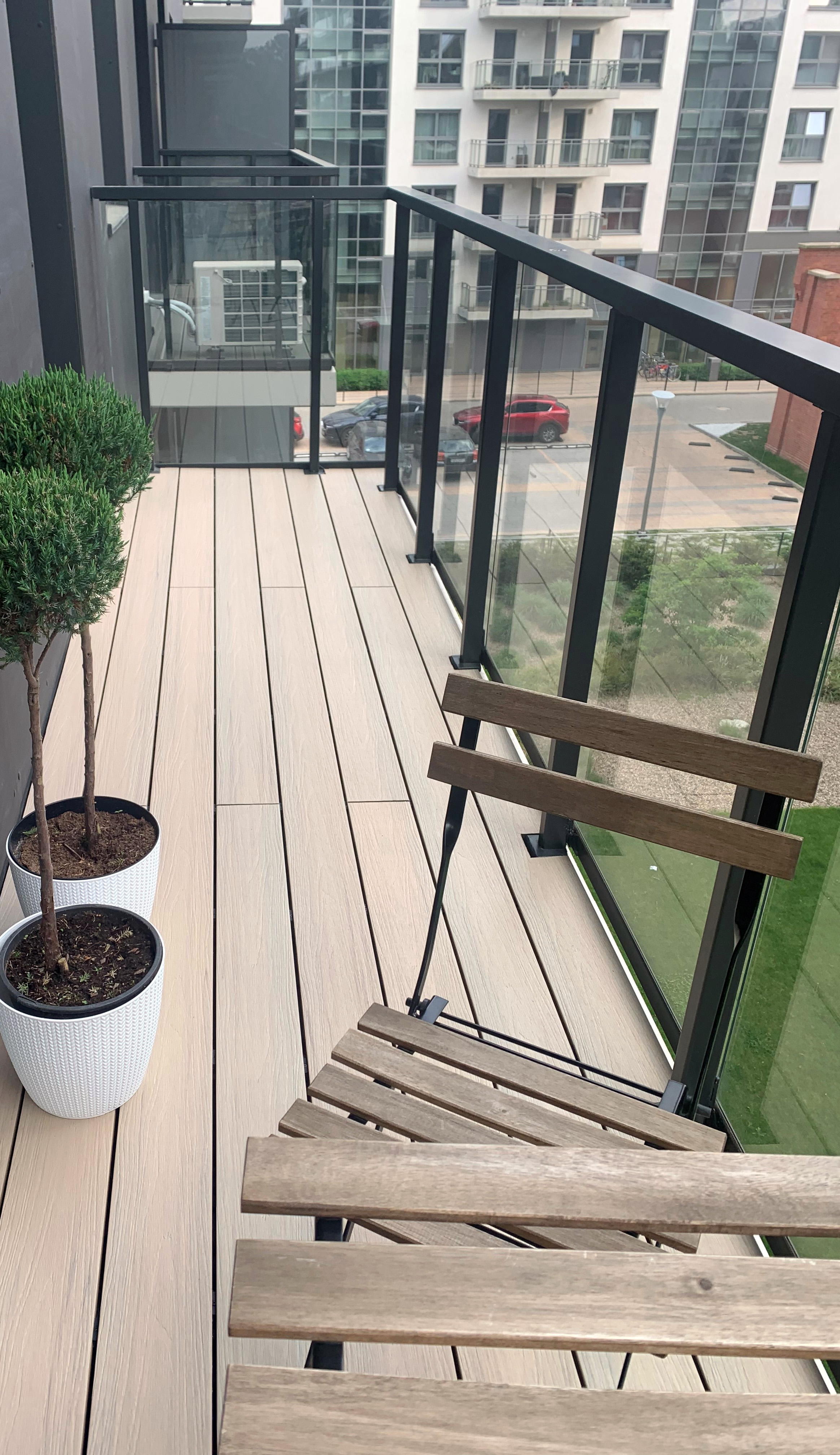 Balkon deski kompozytowe tarasowe ecru premium 3