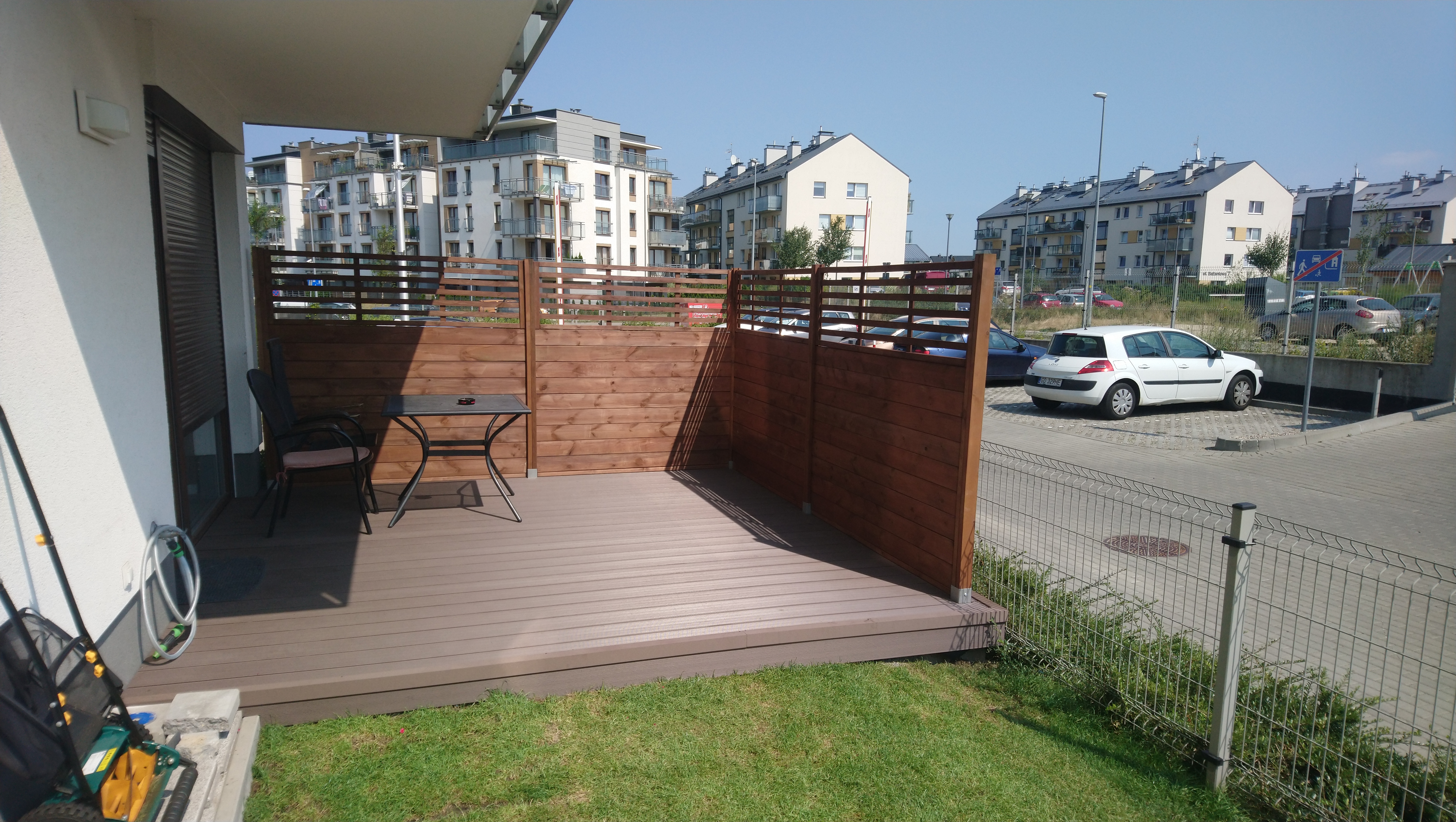 taras z deski kompozytowej standard15 brąz