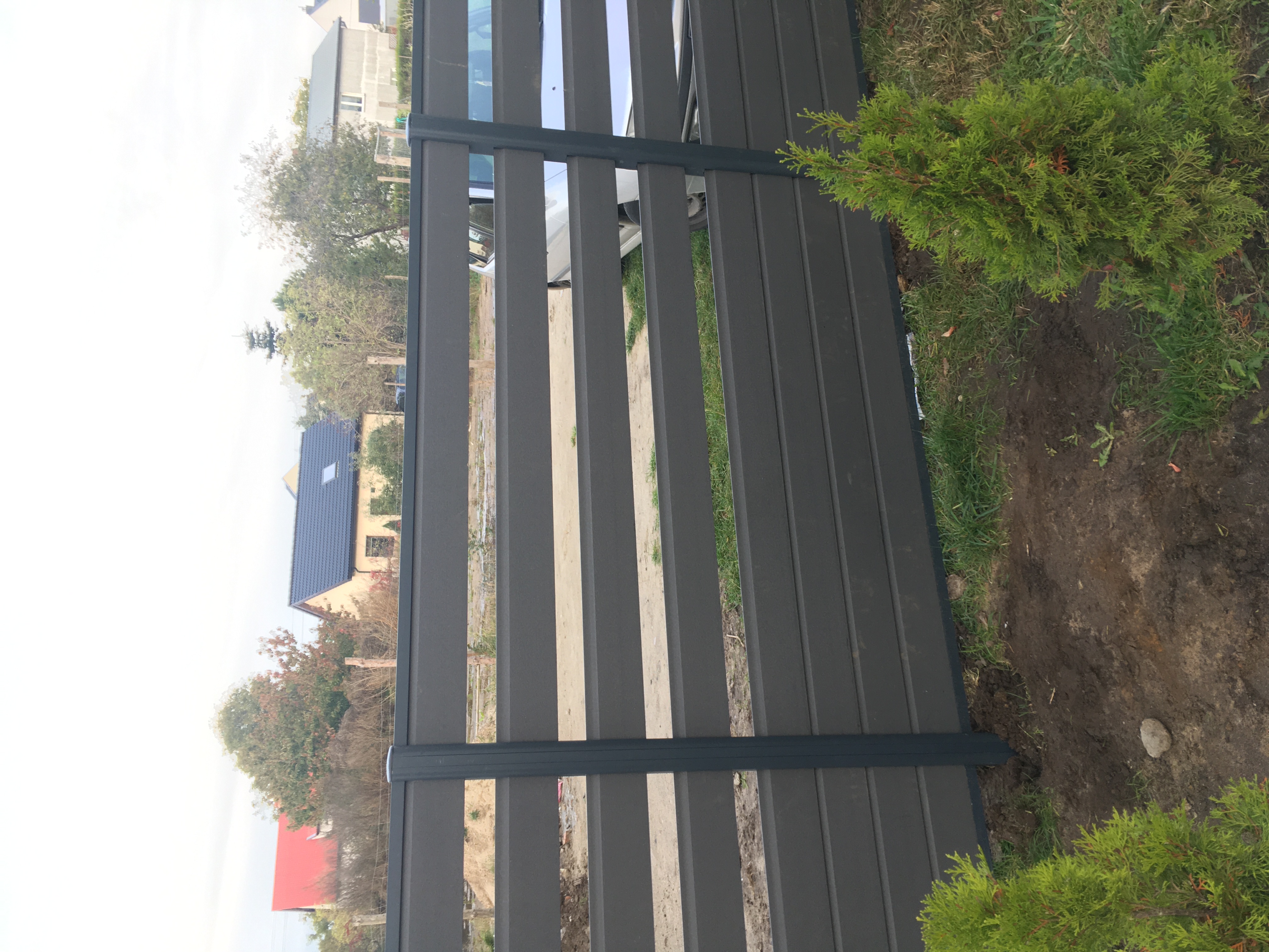 deska ogrodzeniowa standard antracyt