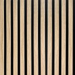 Lamele ścienne akustyczne na filcu Dąb Jasny 2,1 x 30,5 cm – dł. 2,7 m