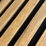 Lamele ścienne akustyczne na filcu Złoty Dąb 2,1 x 30,5 cm – dł. 2,7 m - obrazek 3
