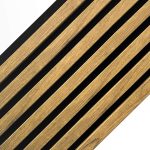 Lamele ścienne akustyczne na filcu Złoty Dąb 2,1 x 30,5 cm – dł. 2,7 m - obrazek 2