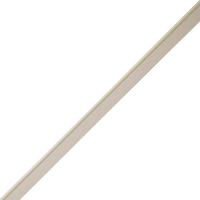 Listwa Lamelowa Startowa Ecru Brokat 2,4 x 2,4 cm – dł. 2,7 m - obrazek 2