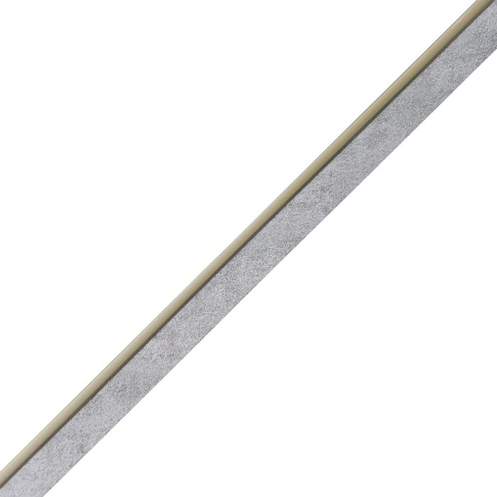 Listwa Lamelowa Startowa Szary Brokat 2,4 x 2,4 cm – dł. 2,7 m - obrazek 2