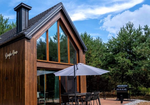 taras redwood dziupla house