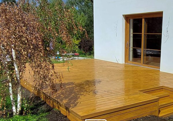 duzy taras ze schodkami premium amber