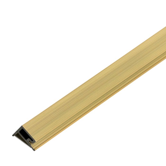 Listwa Kompozytowa Lamelowa typu F Trapez Light Oak 36,5 x 49,5 mm – dł. 2,9 m - obrazek 1